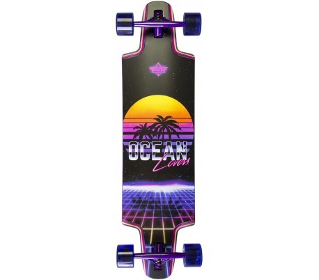 Лонгборд DUSTERS Ocean Lovers Longboard 36" Purple