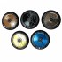 Колеса для трюковых самокатов SCOOTER WHEEL 110 ALU литой диск (Чёрный)